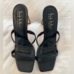 Nicole Miller double strap heel